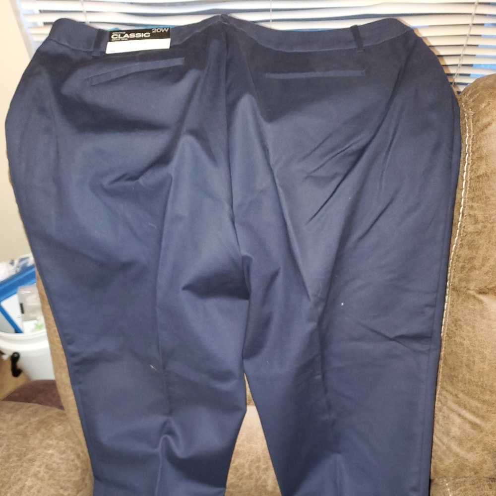 Slim leg trousers
